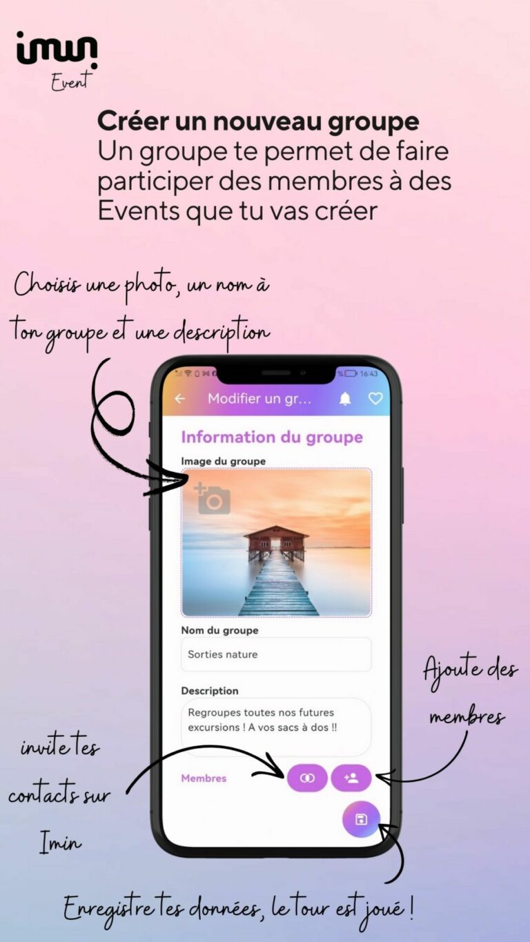 Créer un groupe