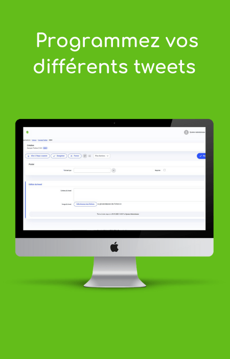 Programmez vos tweets