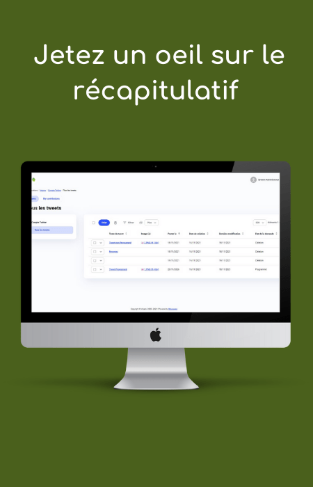 Récapitulatif twitter